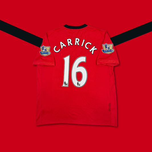 2009/10 Manchester United Home Shirt - Carrick - XL