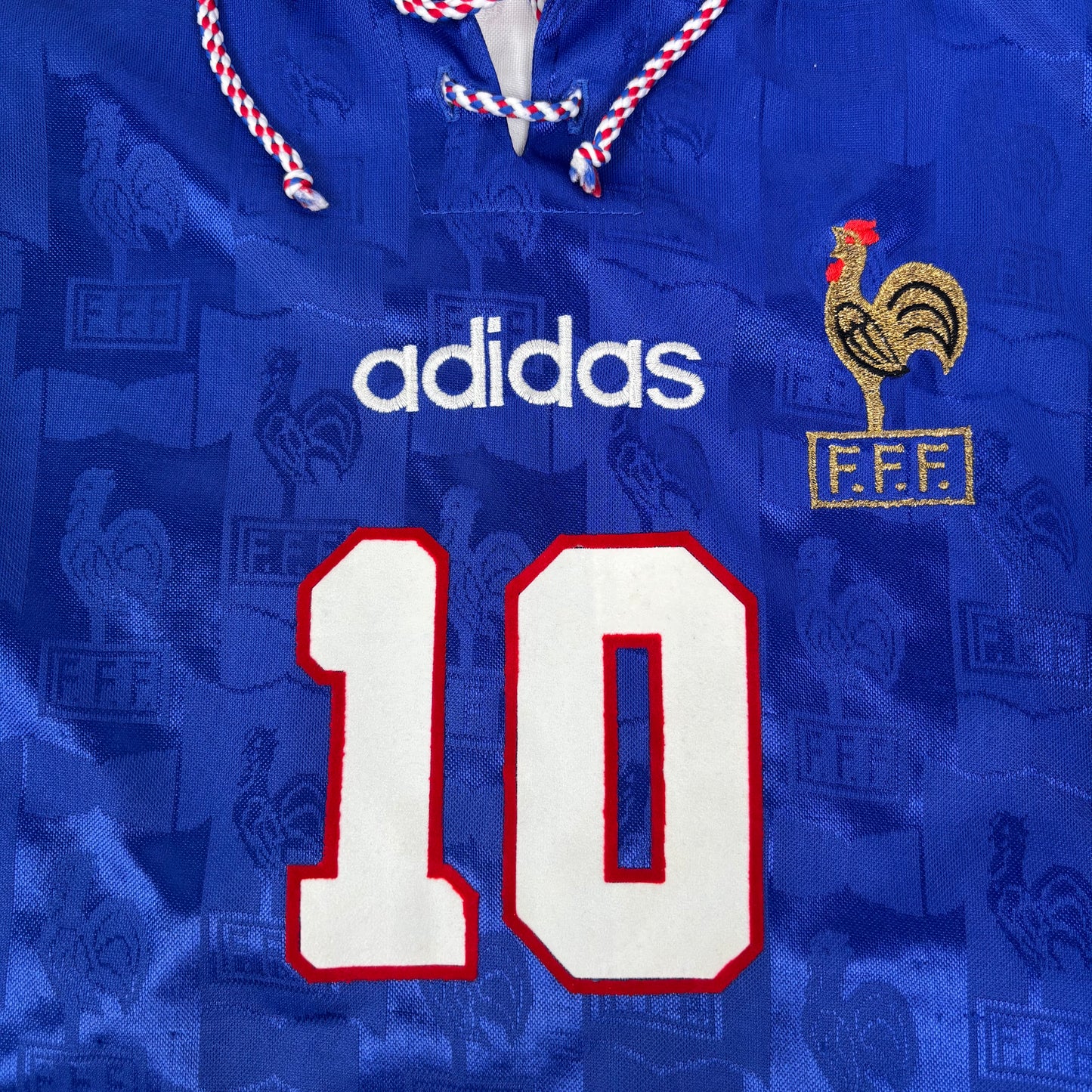 1996/97 France Home Shirt - Zidane - XL