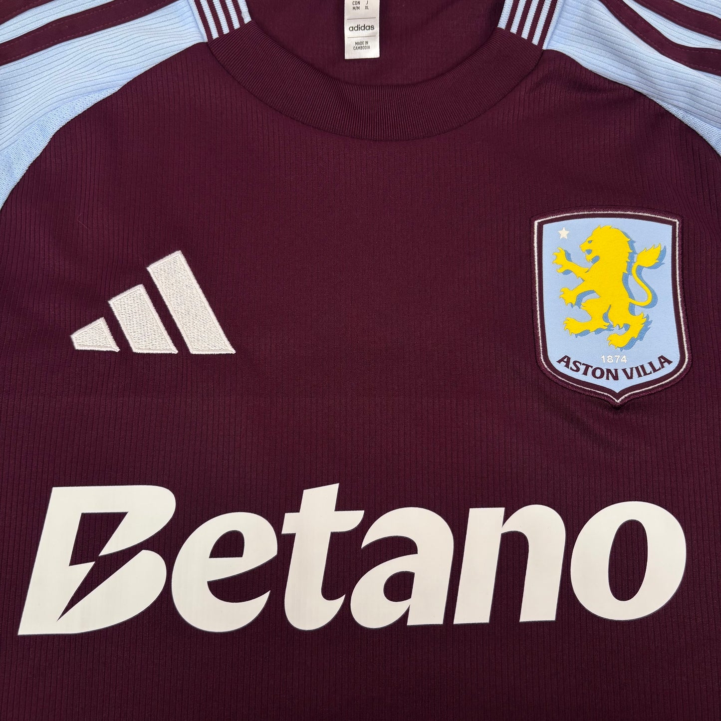 2024/25 Aston Villa Home Shirt - Rashford - XXL - New with Tag