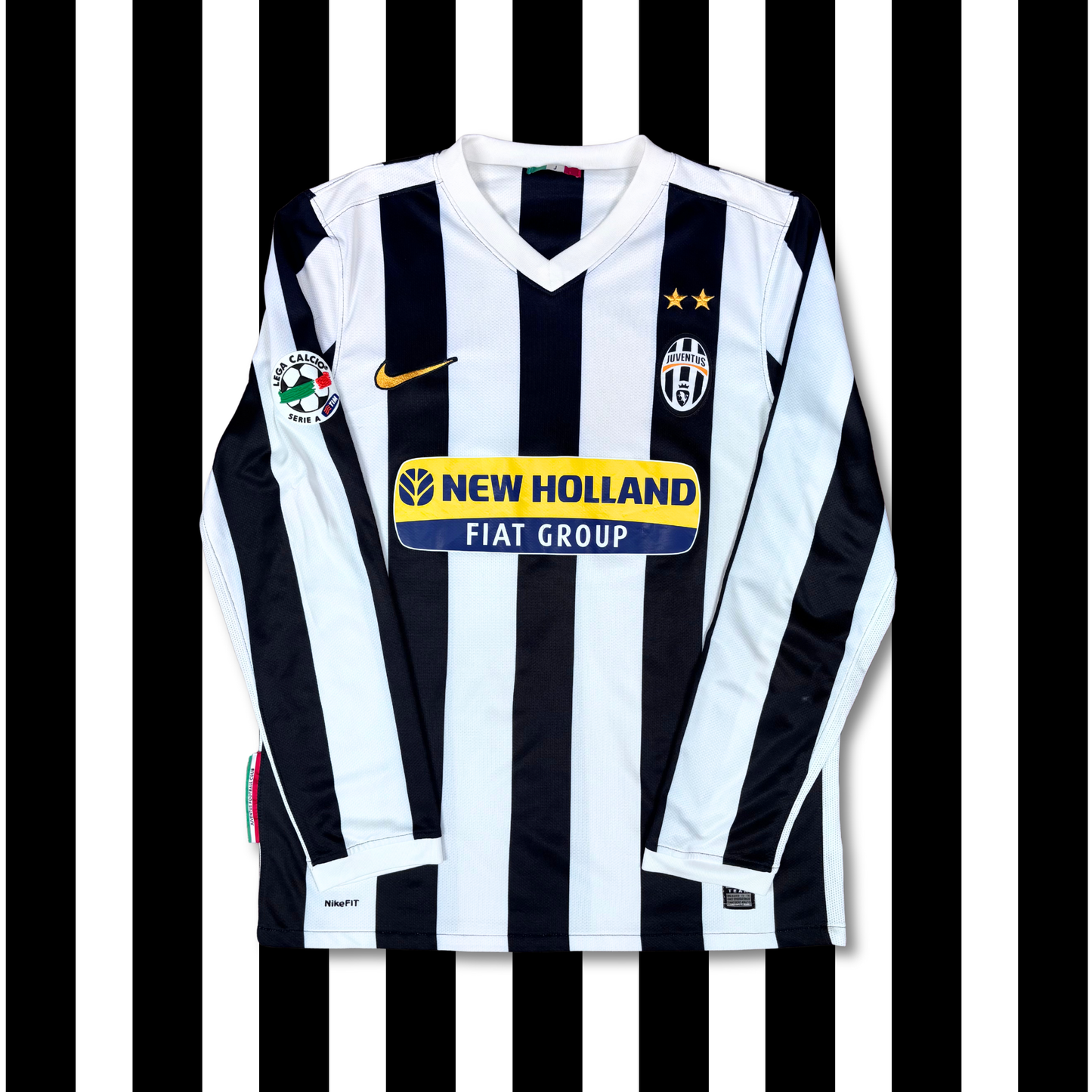 2009/10 Juventus Home Longsleeve Shirt - Del Piero - M
