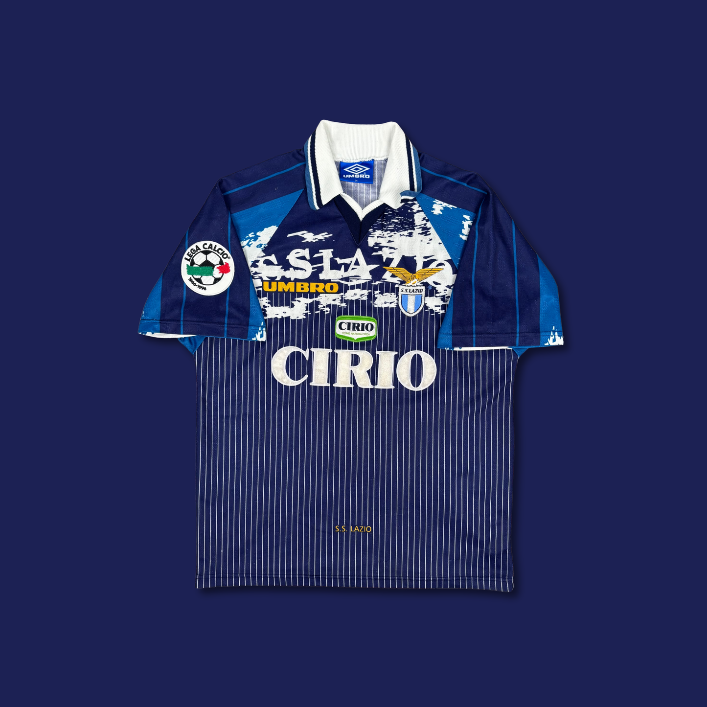 1996/97 Lazio Third Shirt - Nedved - M