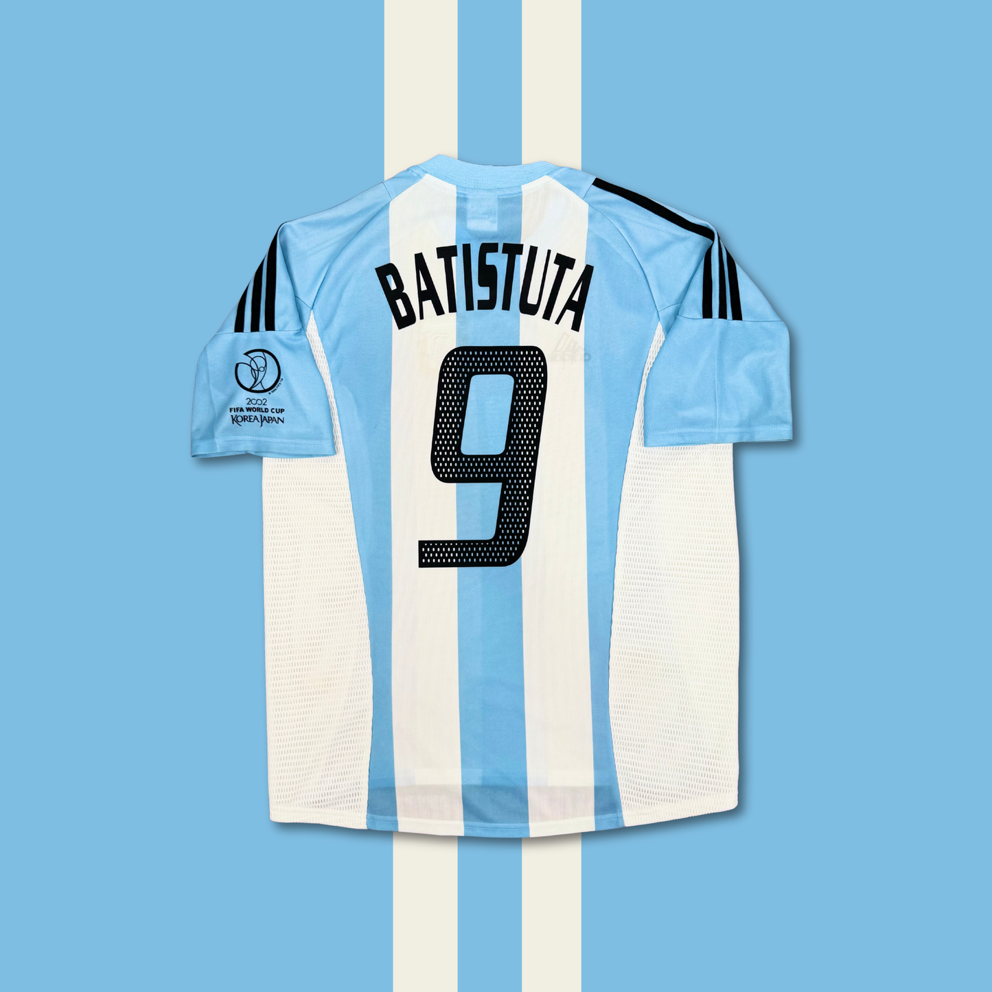 2002/03 Argentina Home Shirt - Batistuta - L