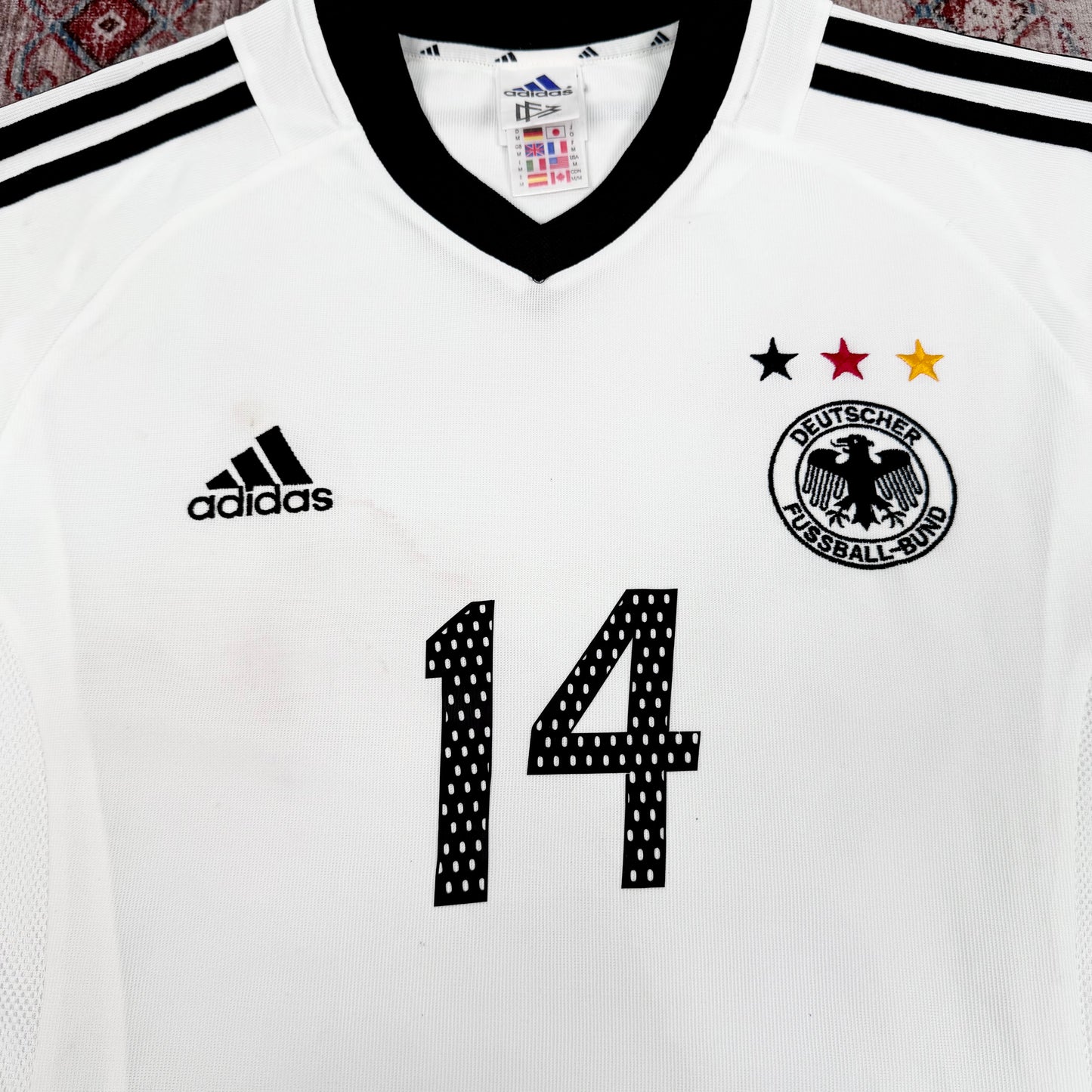2002/03 Germany Home Shirt - Asamoah - M