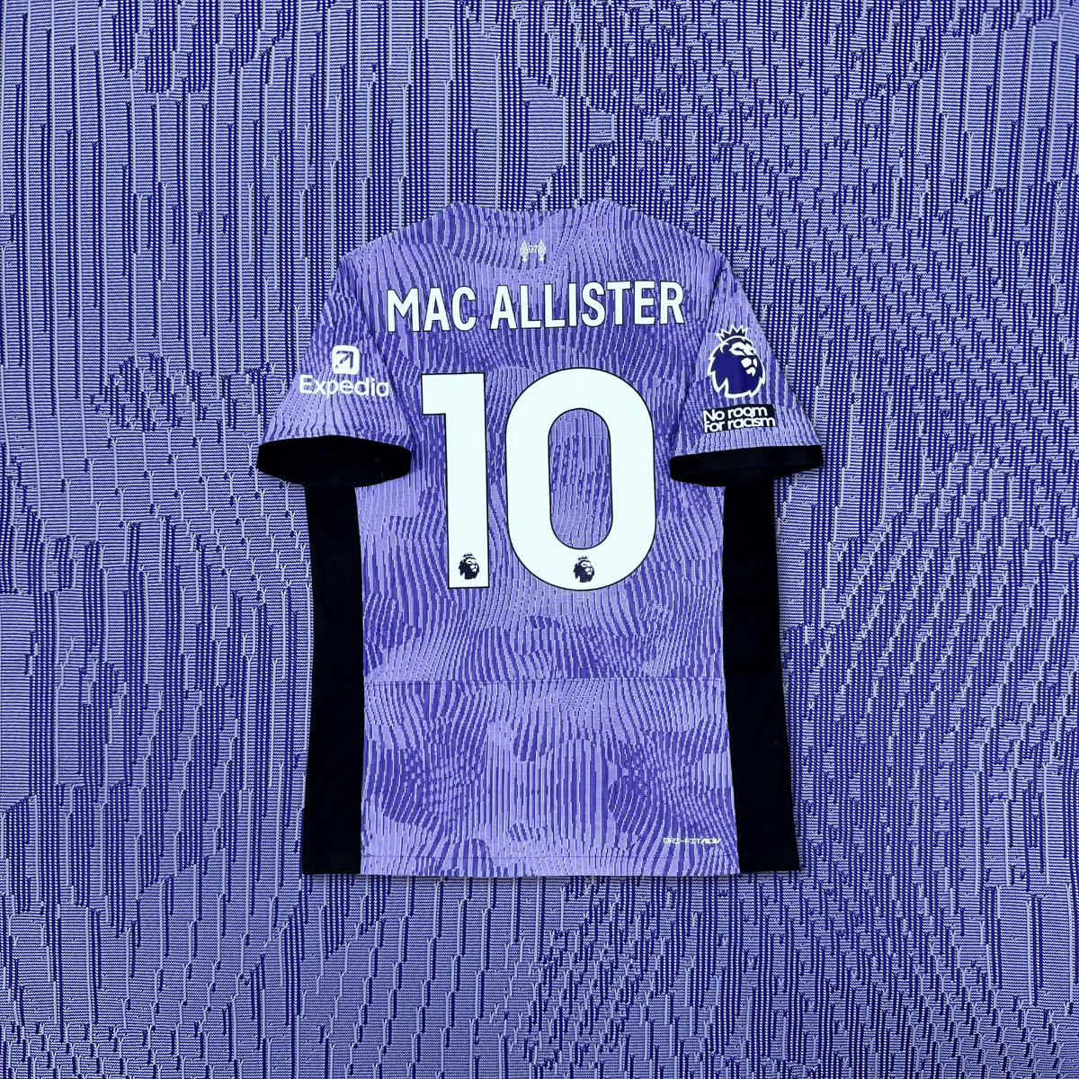 2023/2024 Liverpool Third Shirt - Player Issue - MacAllister -  L