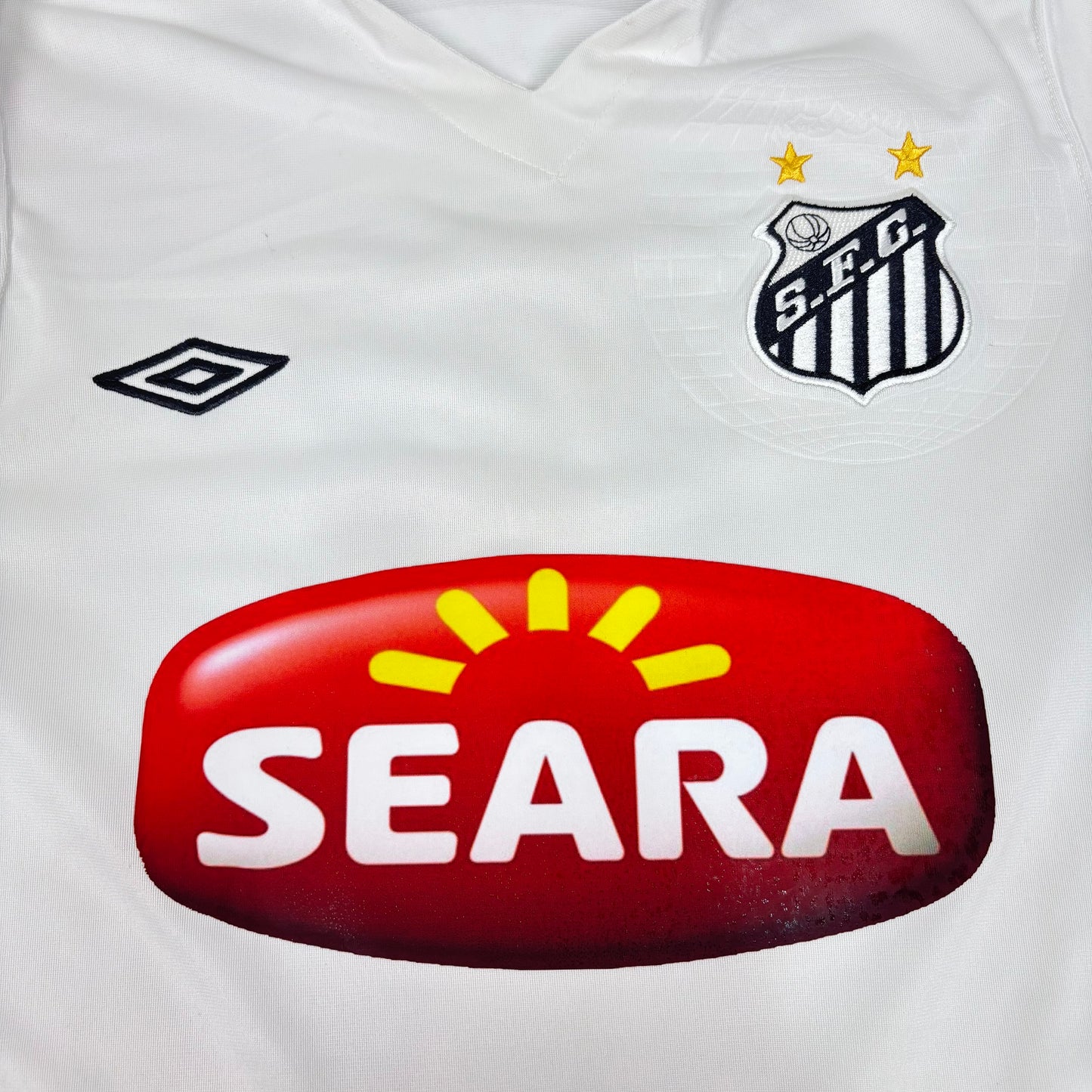 2010/11 Santos FC Home Shirt - Neymar Jr - S
