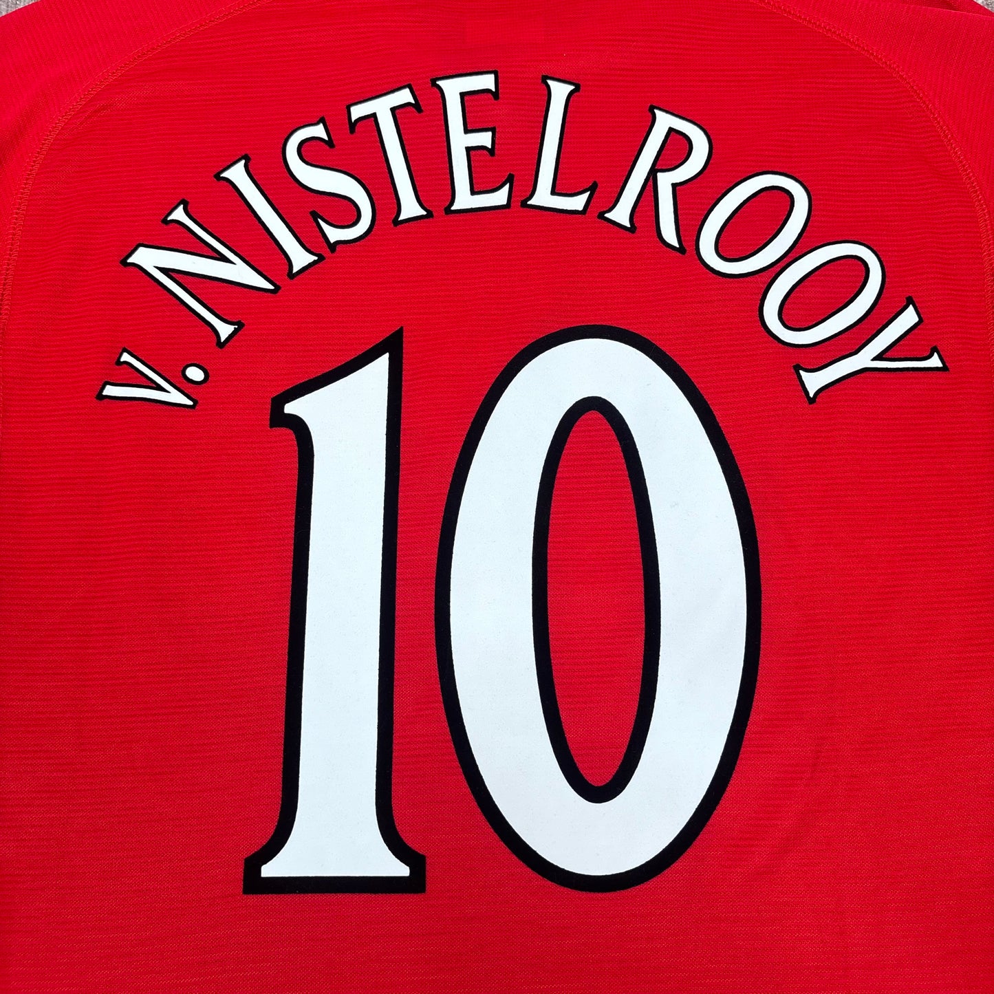 2000/01 Manchester United Home Shirt - Van Nistelrooy - XL