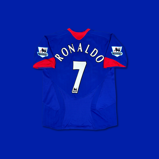 2005/06 Manchester United Away Shirt - Cristiano Ronaldo - L