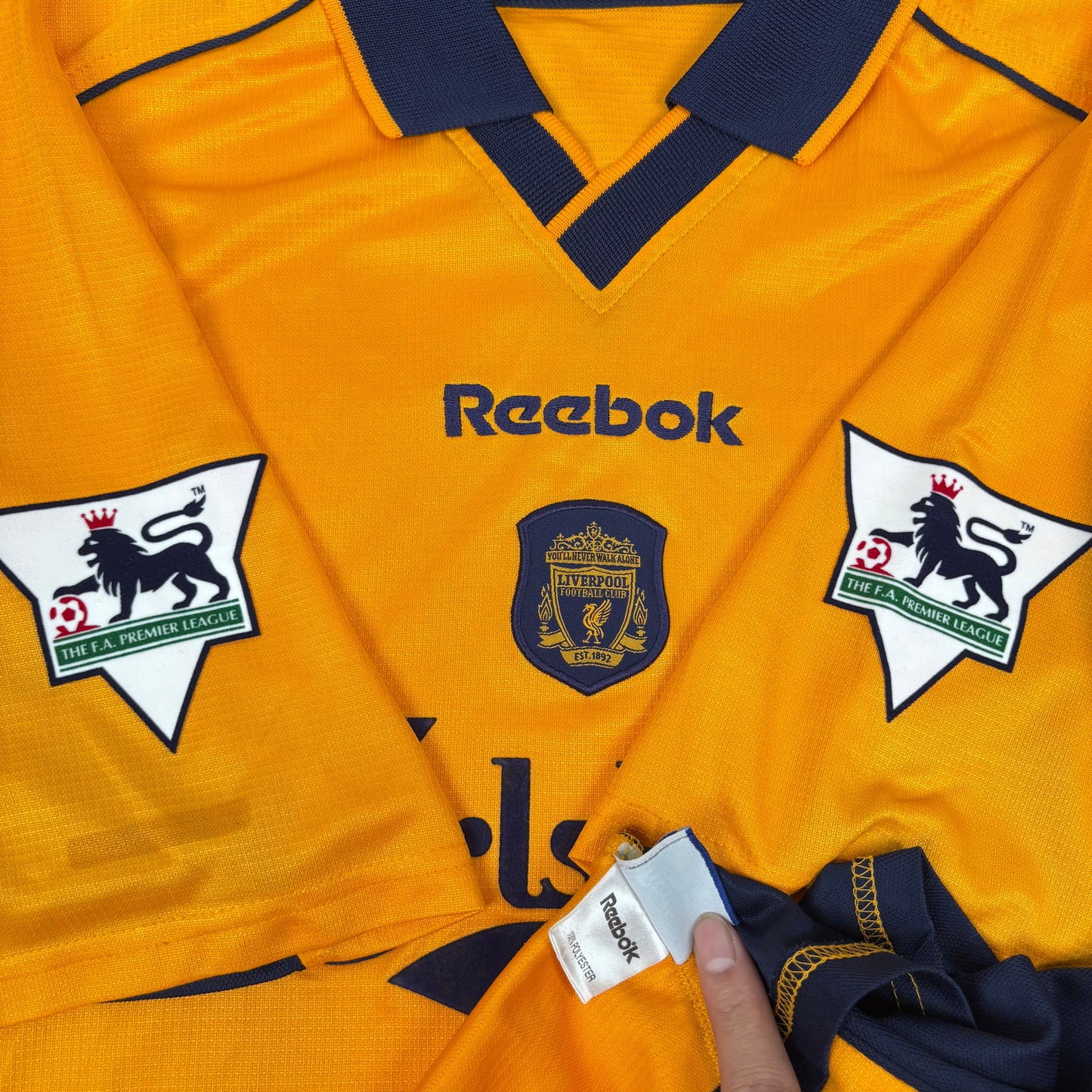 2001/02 Liverpool Third Shirt - Gerrard - L