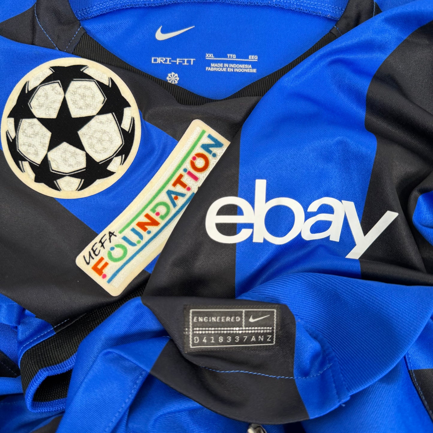 2022/23 Inter Milan Home Shirt - Bastoni - XXL