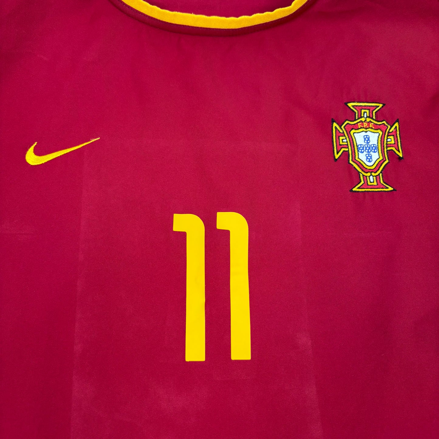 2002/03 Portugal Home Shirt - Cristiano Ronaldo - M