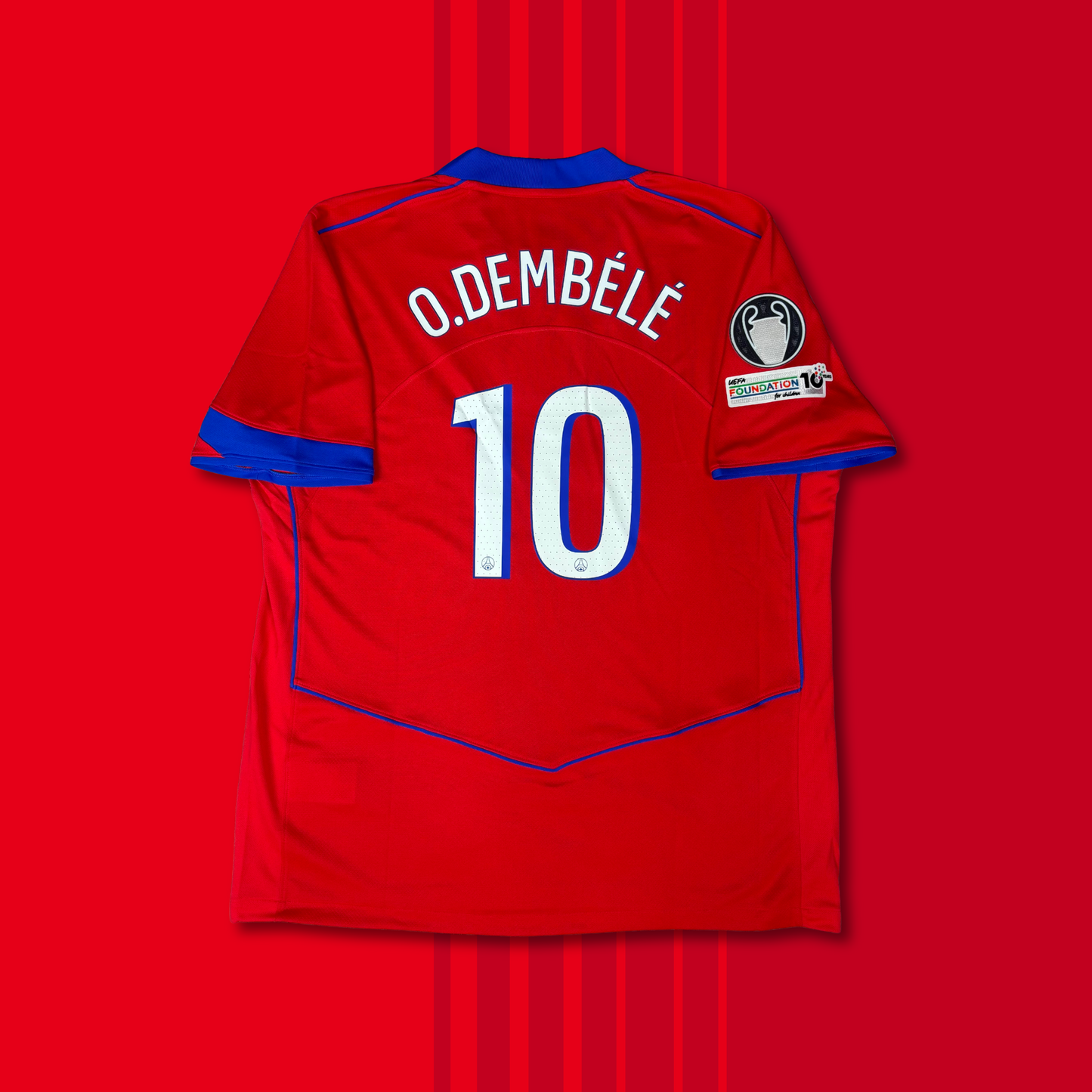 2025/26 Paris Saint Germain Third Shirt - Dembele - XL - New with Tag