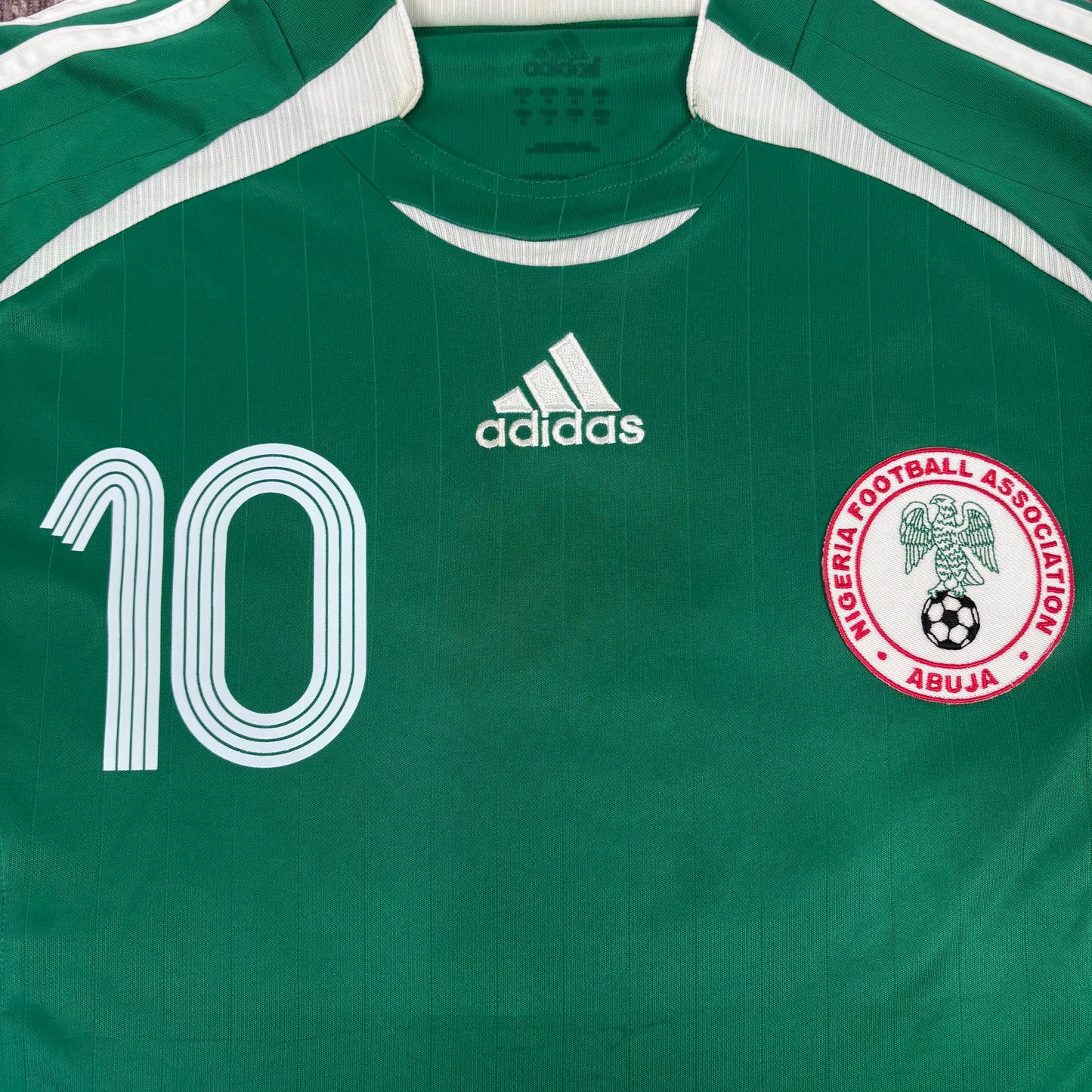 2006/07 Nigeria Home Shirt - Okocha - M