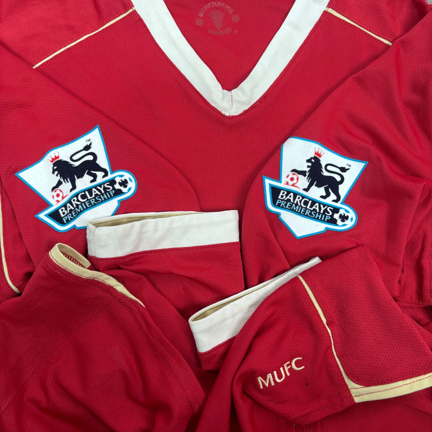 2006/07 Manchester United Home Longsleeve Shirt - Cristiano Ronaldo - XL