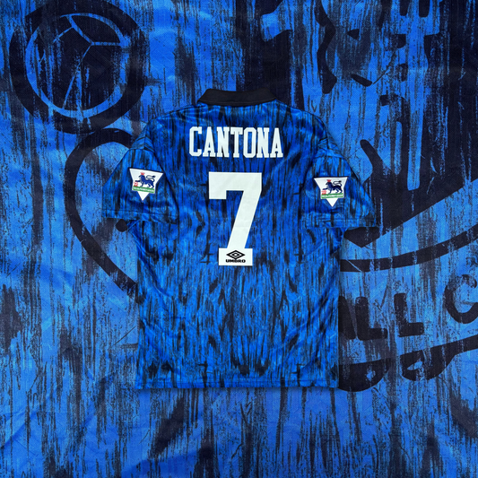 1992/93 Manchester United Away Shirt - Cantona - L
