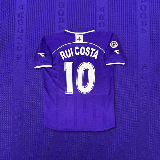 1998/99 Fiorentina Home Shirt - Rui Costa - M