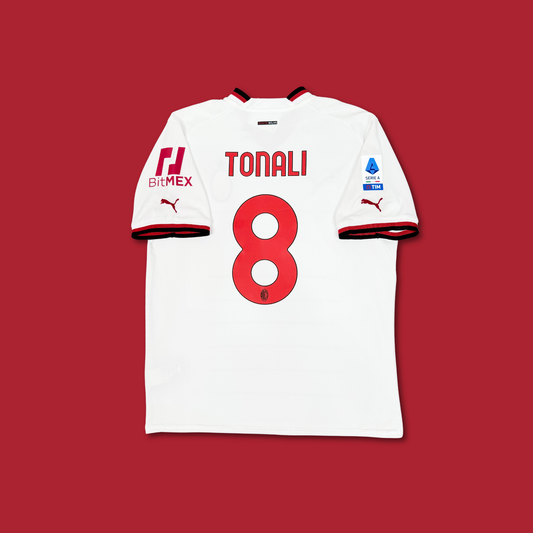 2022/23 AC Milan Away Shirt - Tonali - New with Tag - L