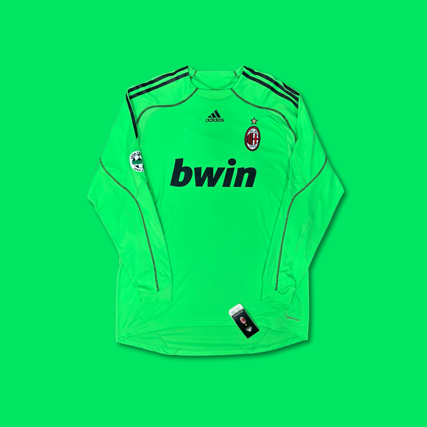 2009/10 AC Milan Goalkeeper Shirt - Player Issue - Dida - XL - New with Tag