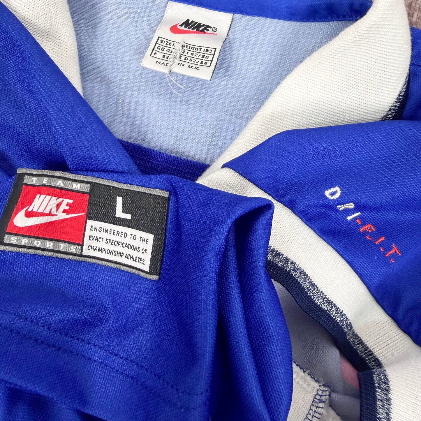 1997/98 Rangers Home Shirt - Gattuso - L