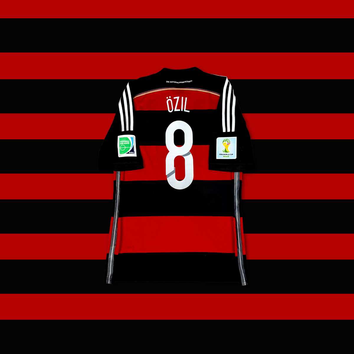 2014/15 Germany Away Home Shirt - Ozil - M