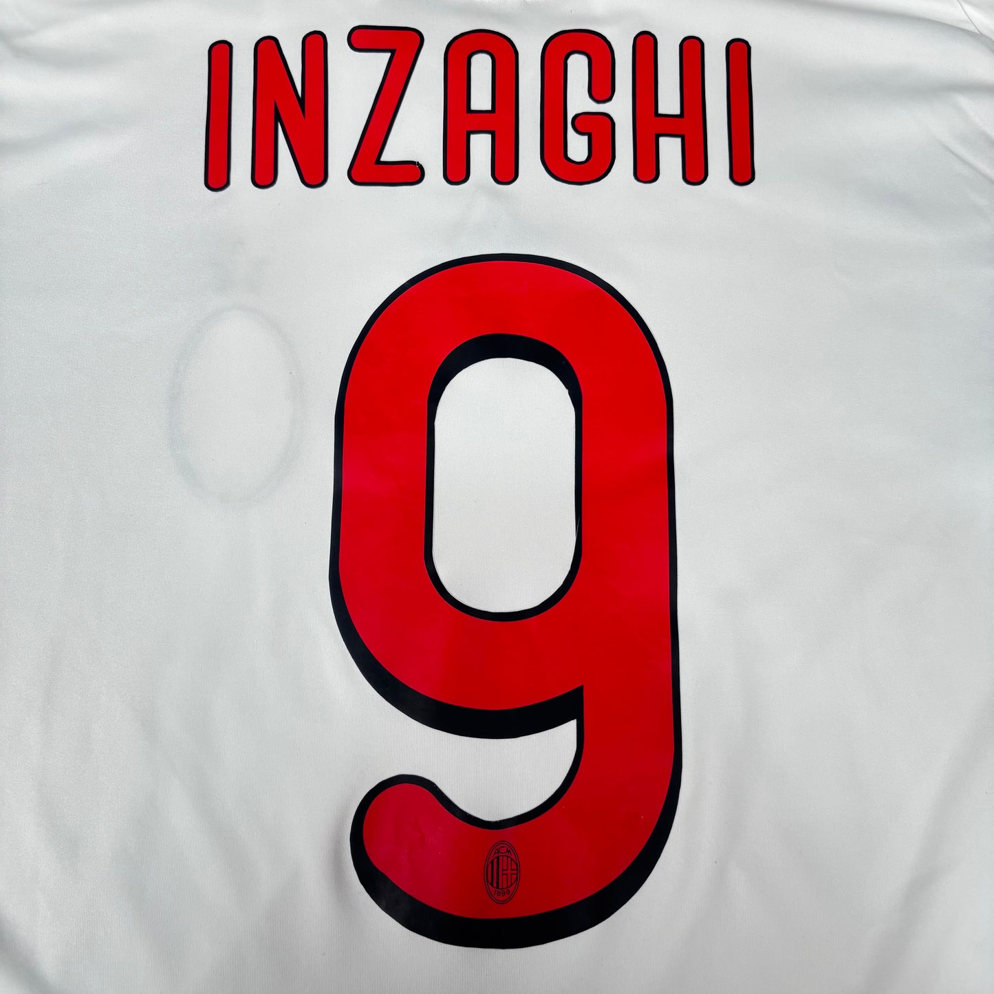 2009/10 AC Milan Away Shirt - Inzaghi - M