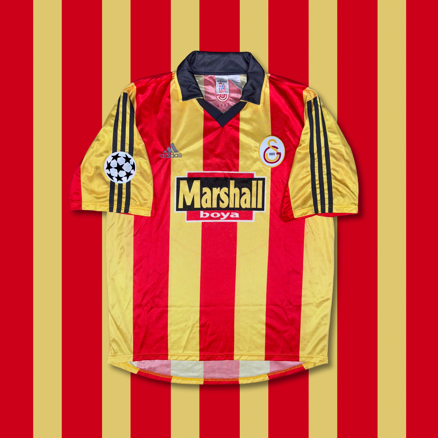1998/99 Galatasaray Home Shirt - Hagi - M