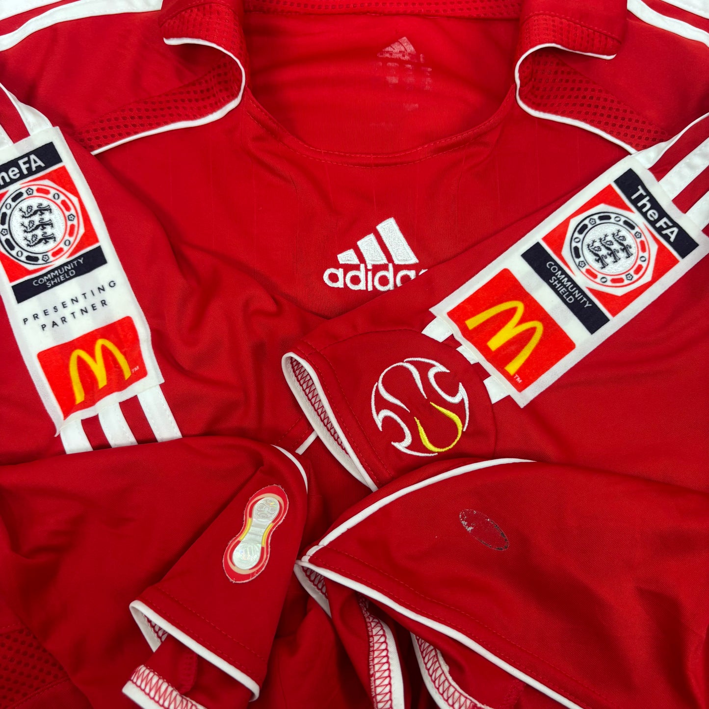 2006/07 Liverpool Home Shirt - Gerrard - XL