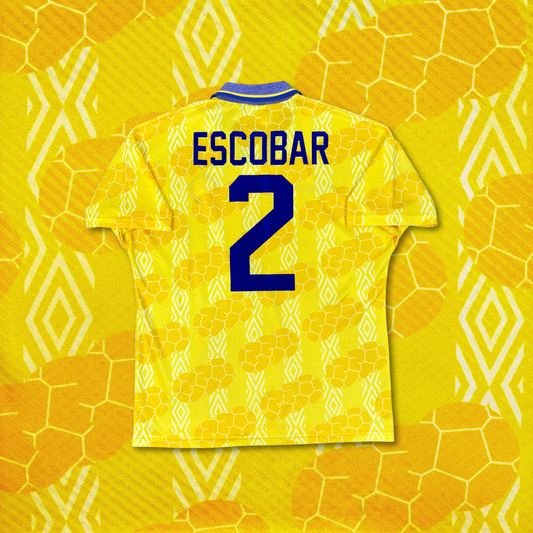 1994/95 Colombia Home Shirt - Escobar - L
