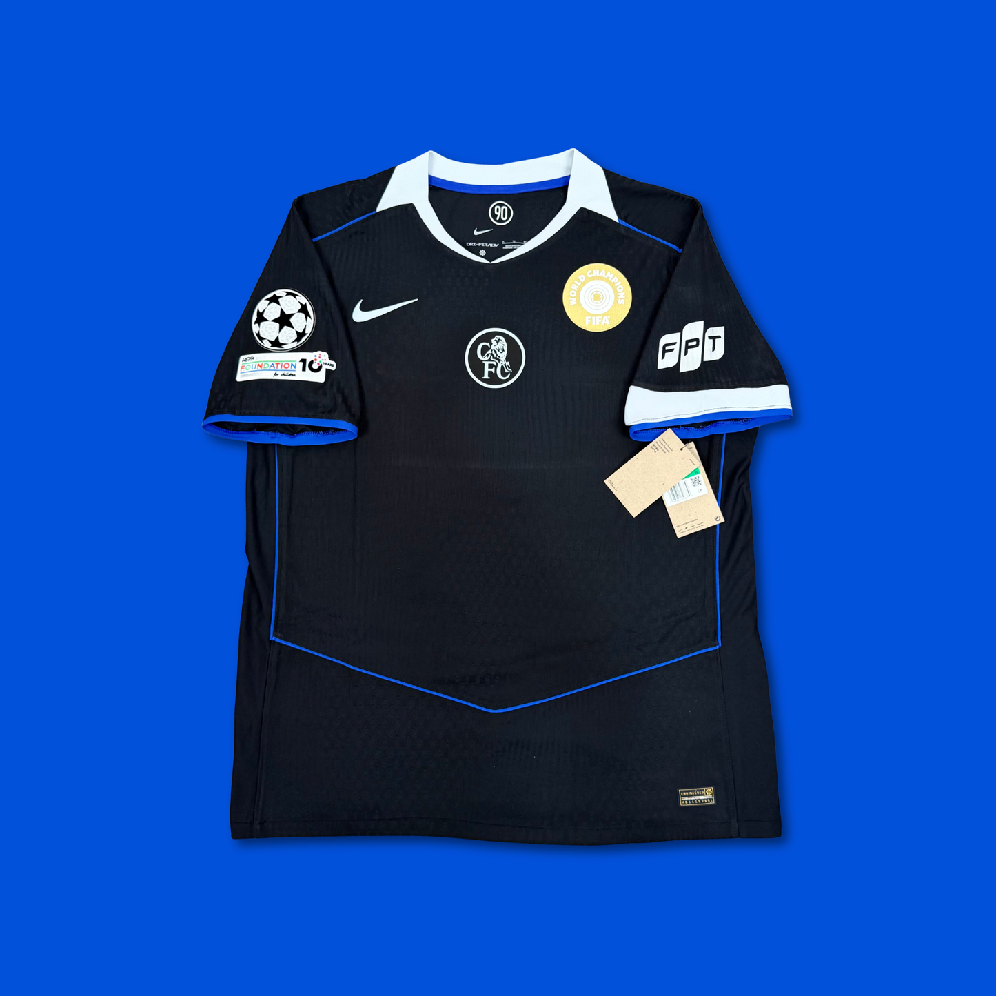 2025/26 Chelsea Third Shirt - Player Issue - Joao Pedro - New with Tag - XL