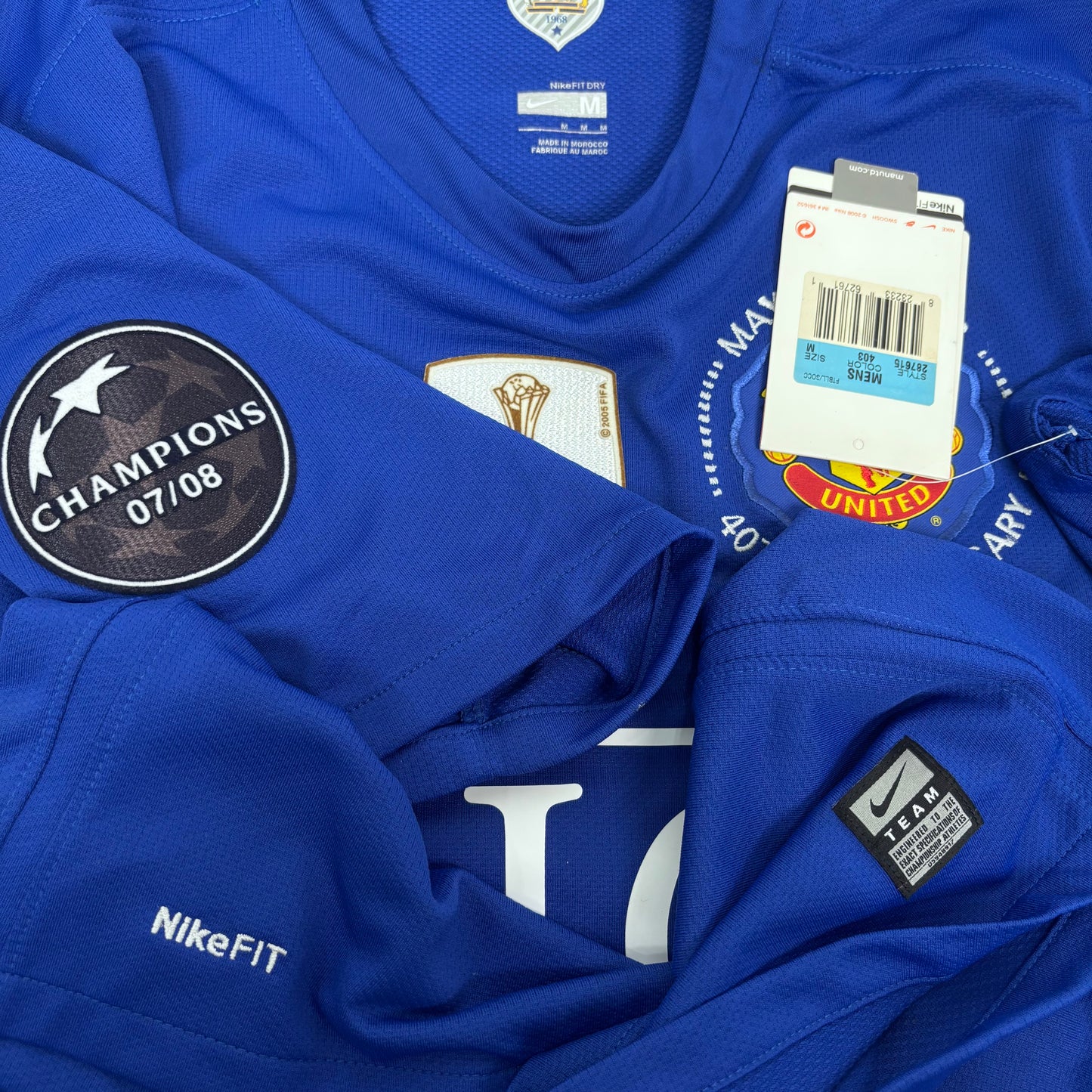 2008/09 Manchester United Third Home Shirt with Short - Ronaldo - New with Tag - M