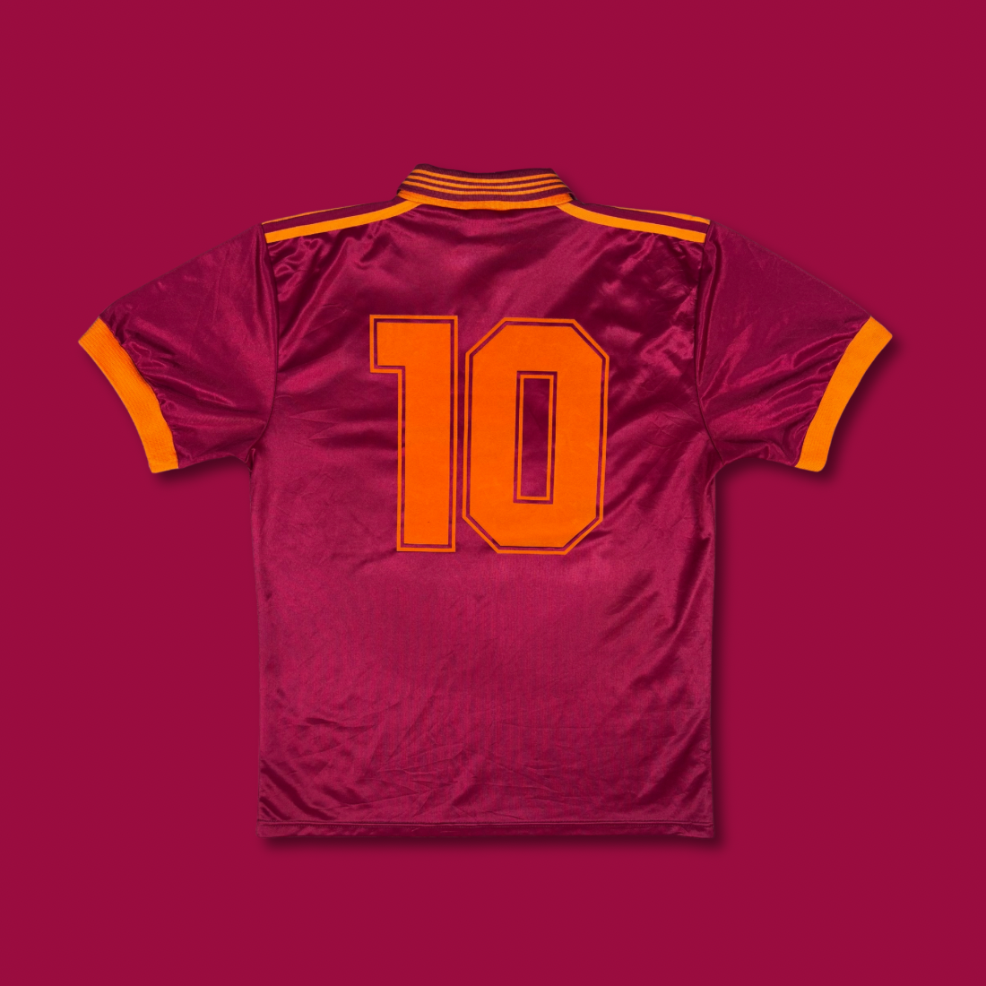 1992/94 AS Roma Home Shirt - Giannini - M