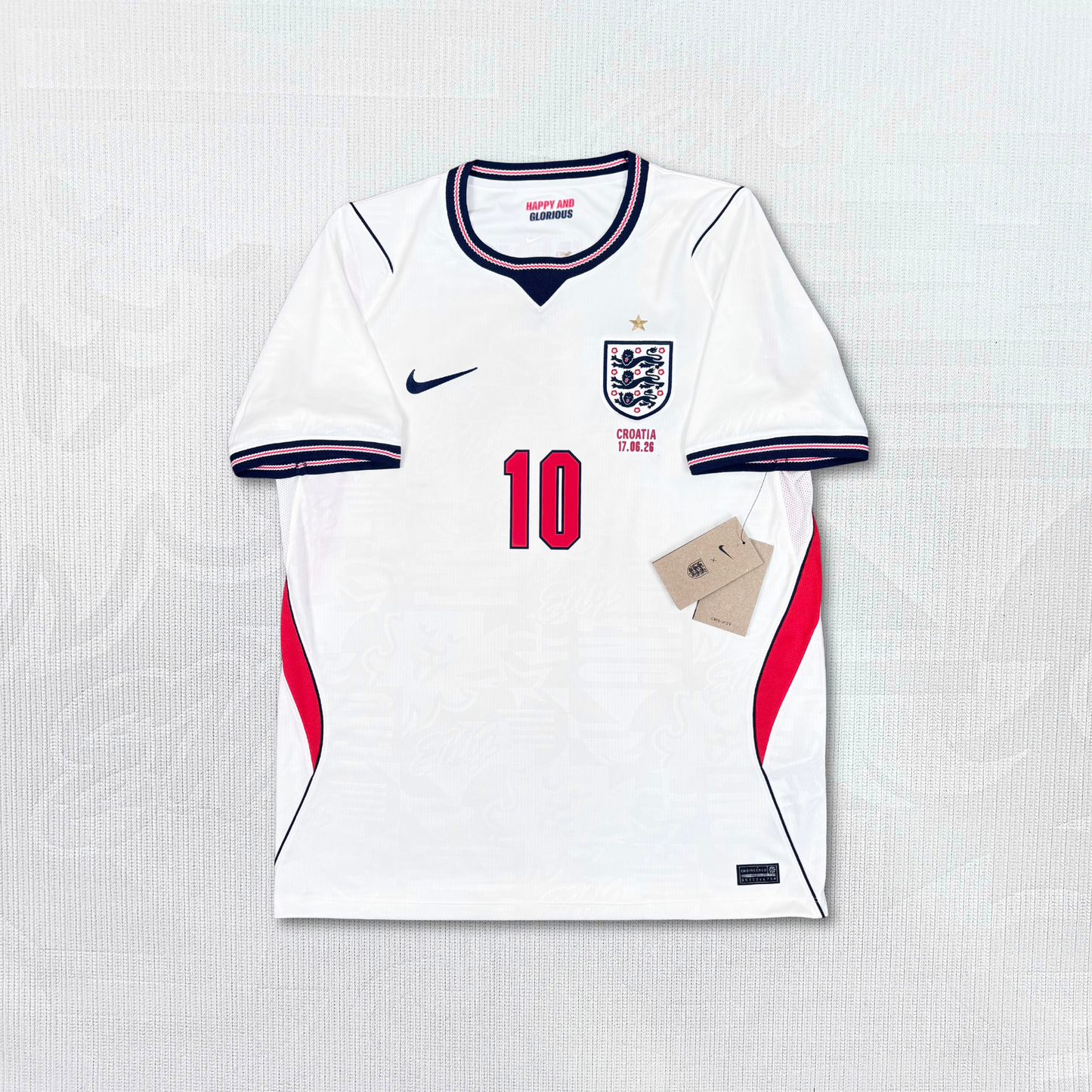 2026/27 England Home Shirt - Bellingham - New with Tag - L