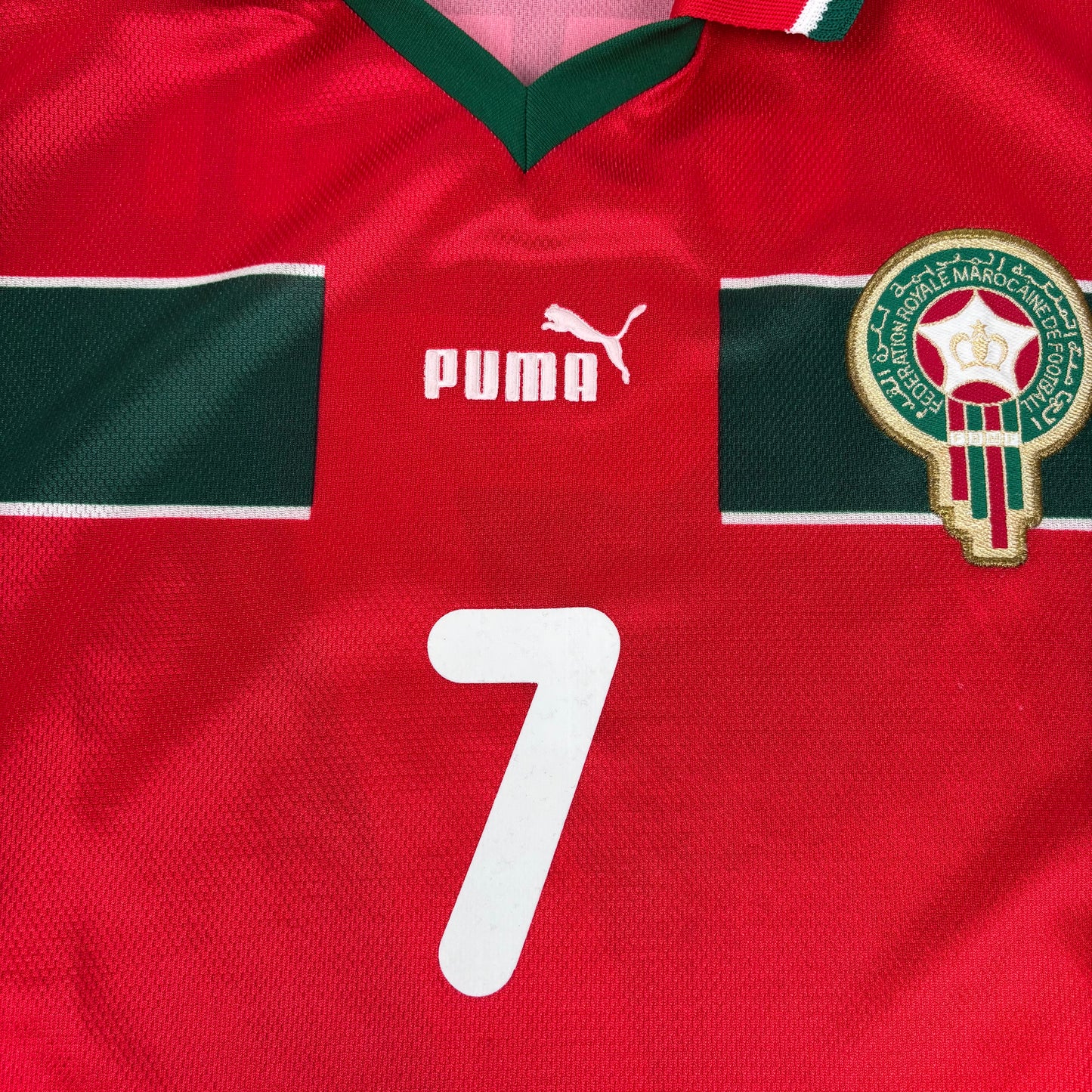 1998/99 Morocco Home Shirt - Hadji - L