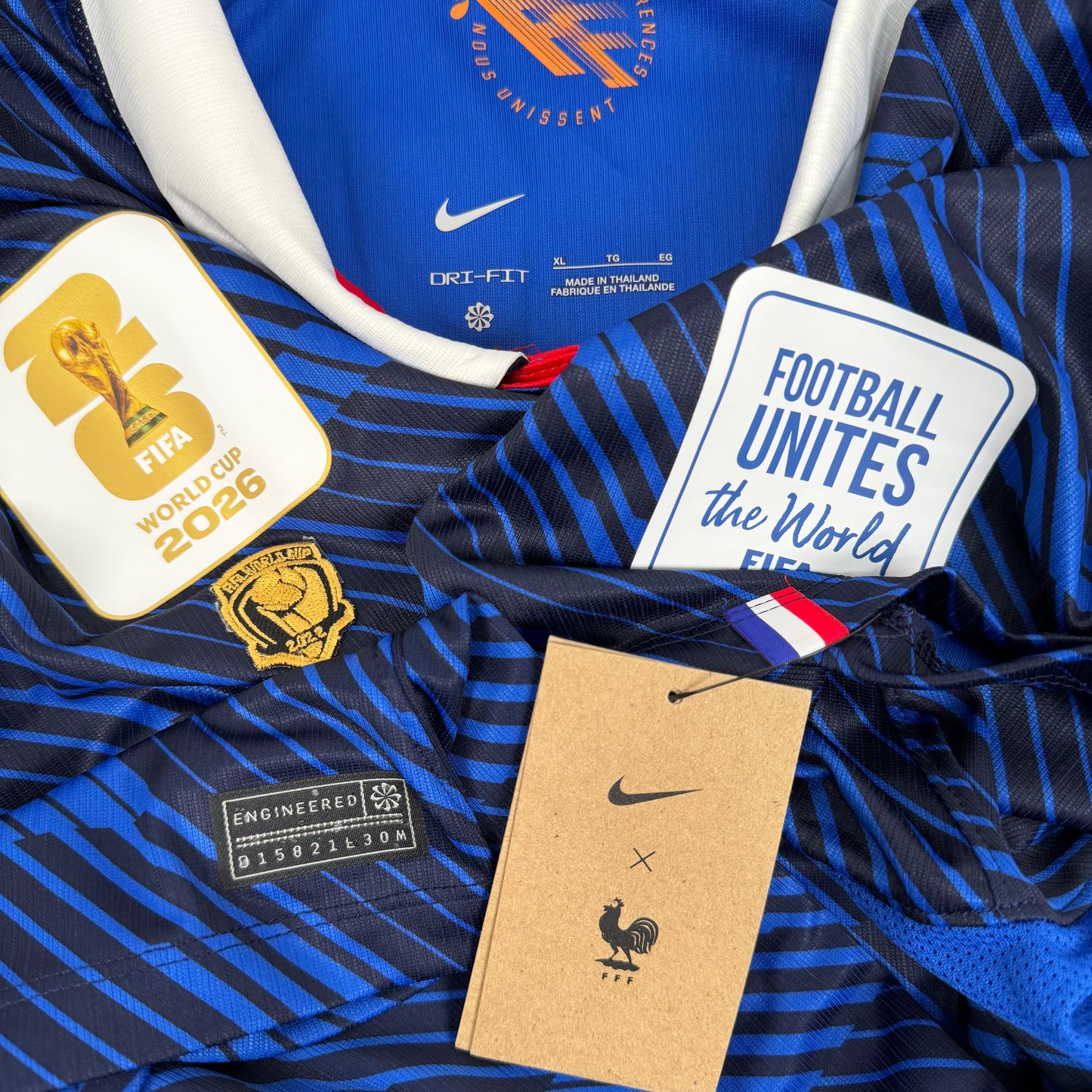 2026/27 France Home Shirt - Mbappe - New with Tag - XL