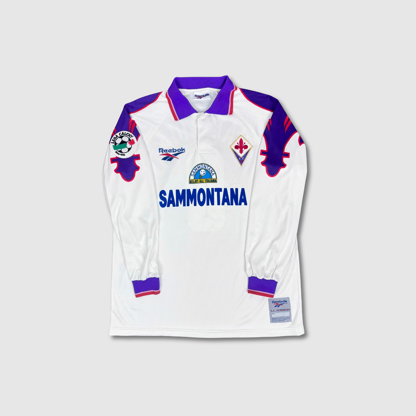 1995/96 ACF Fiorentina Away Shirt - Batistuta - XL
