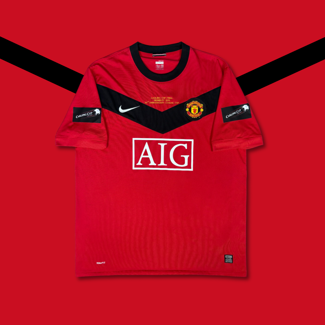 2009/10 Manchester United Home Shirt - Rooney - XL