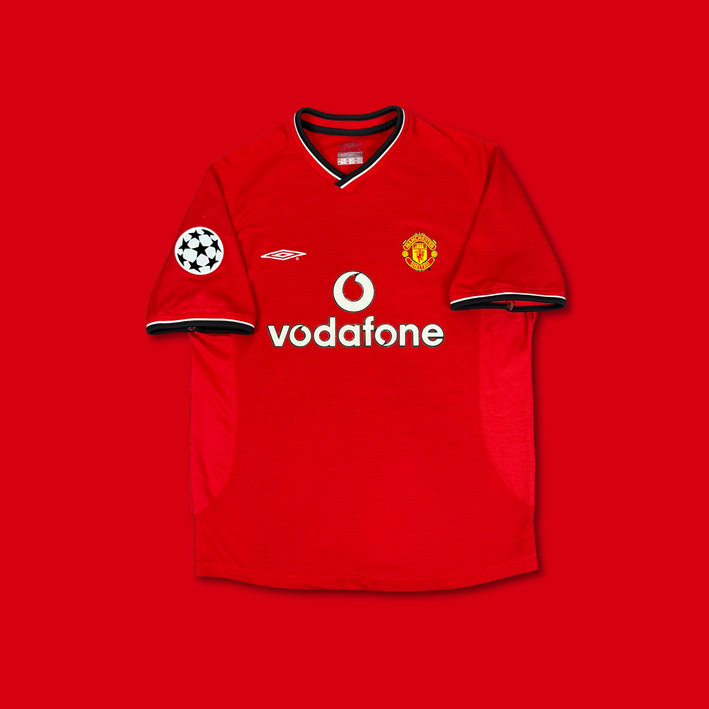 2000/01 Manchester United Home Shirt - Beckham - M