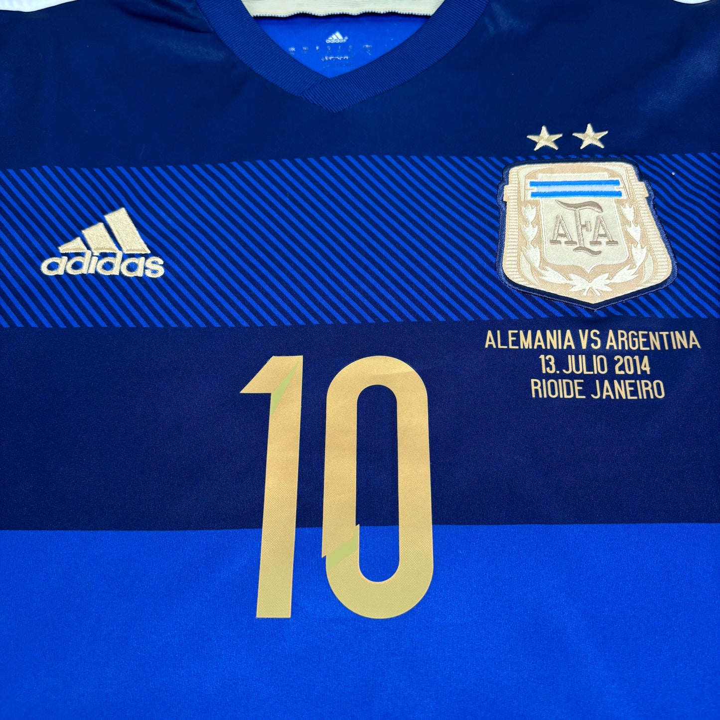 2014/15 Argentina Away Shirt - Messi - M