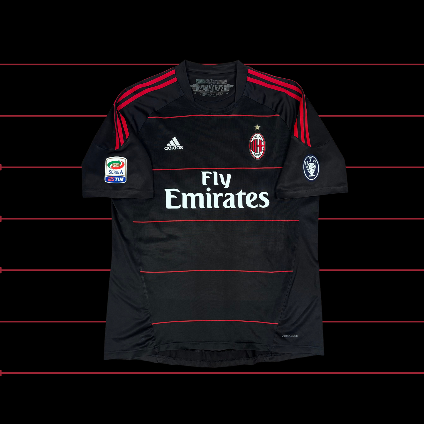 2010/11 AC Milan Third Shirt - Ronaldinho - XL