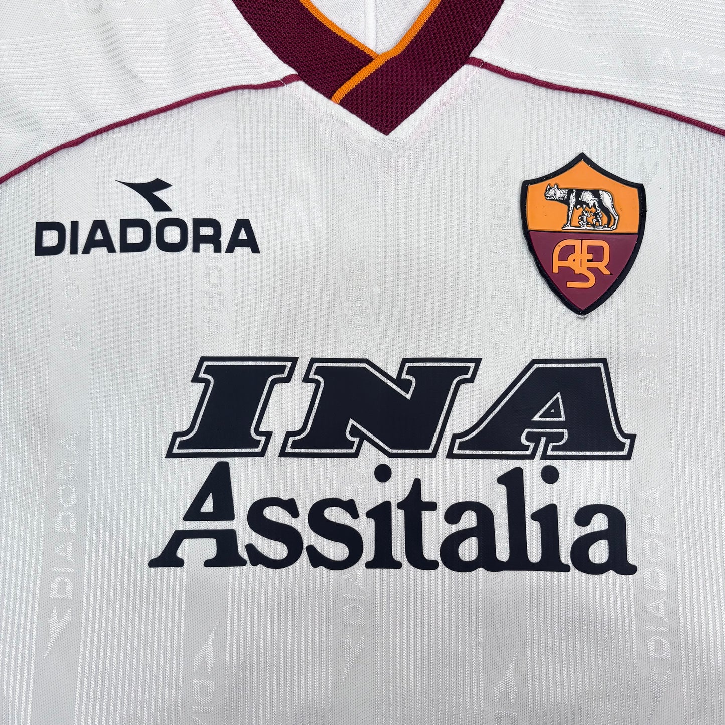 1999/00 AS Roma Away Shirt - Totti - XL