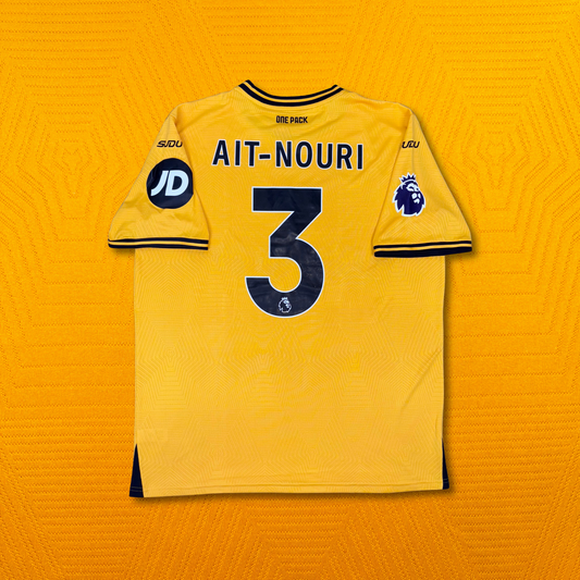2024/25 Wolverhampton Wanderers Home Shirt - Ait-Nouri - XL - New with Tag