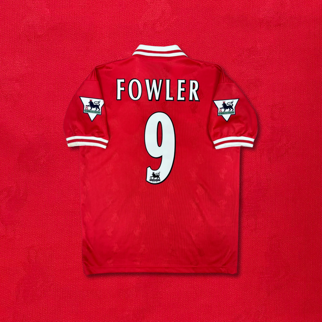 1997/98 Liverpool Home Shirt - Fowler - M