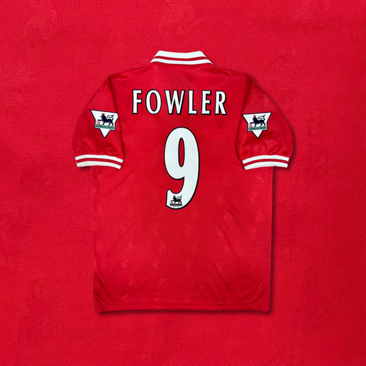 1997/98 Liverpool Home Shirt - Fowler - M