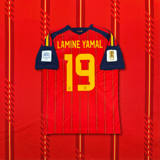 2026/27 Spain Home Shirt - Lamine Yamal - New with Tag - M