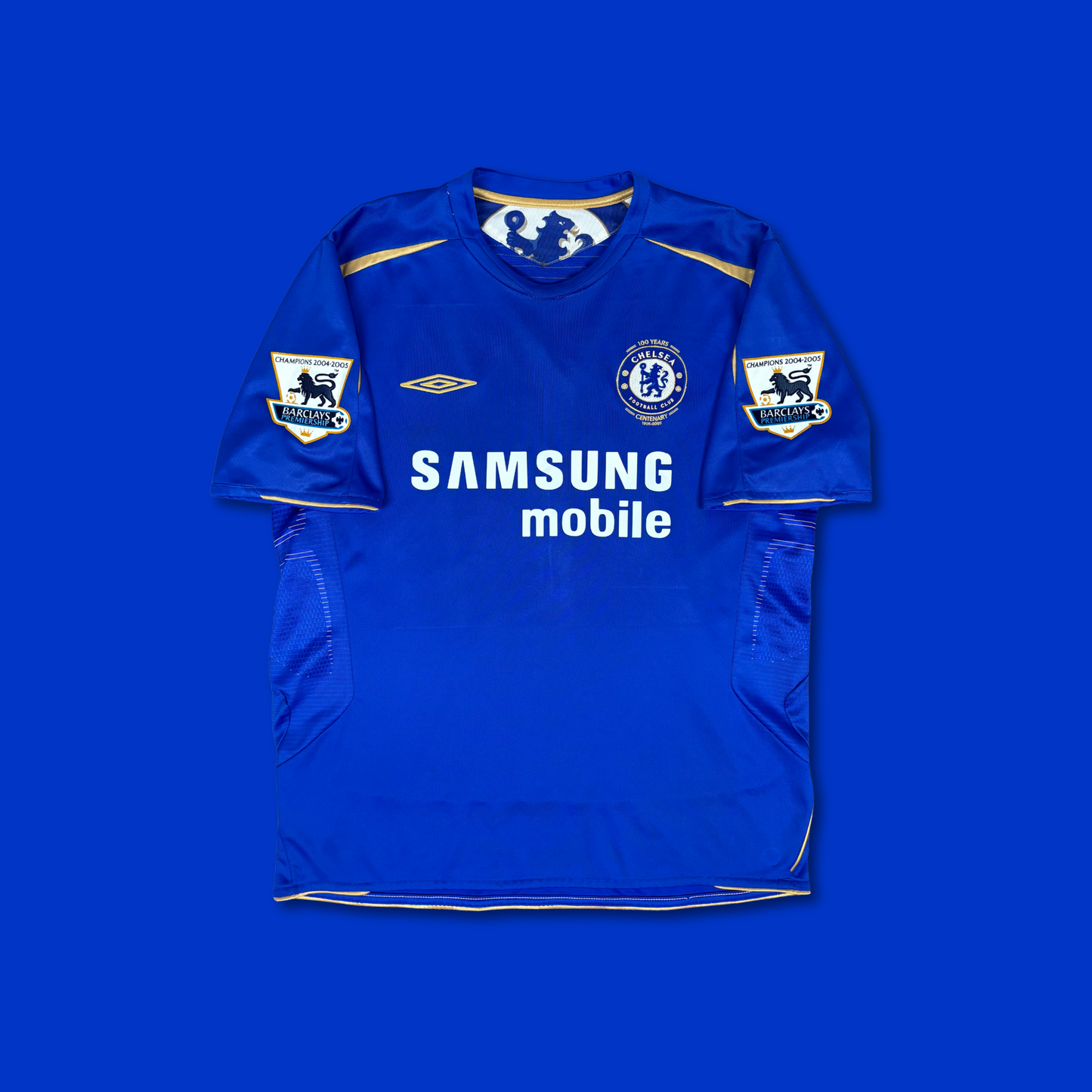 2005/06 Chelsea Home Shirt - Drogba - L