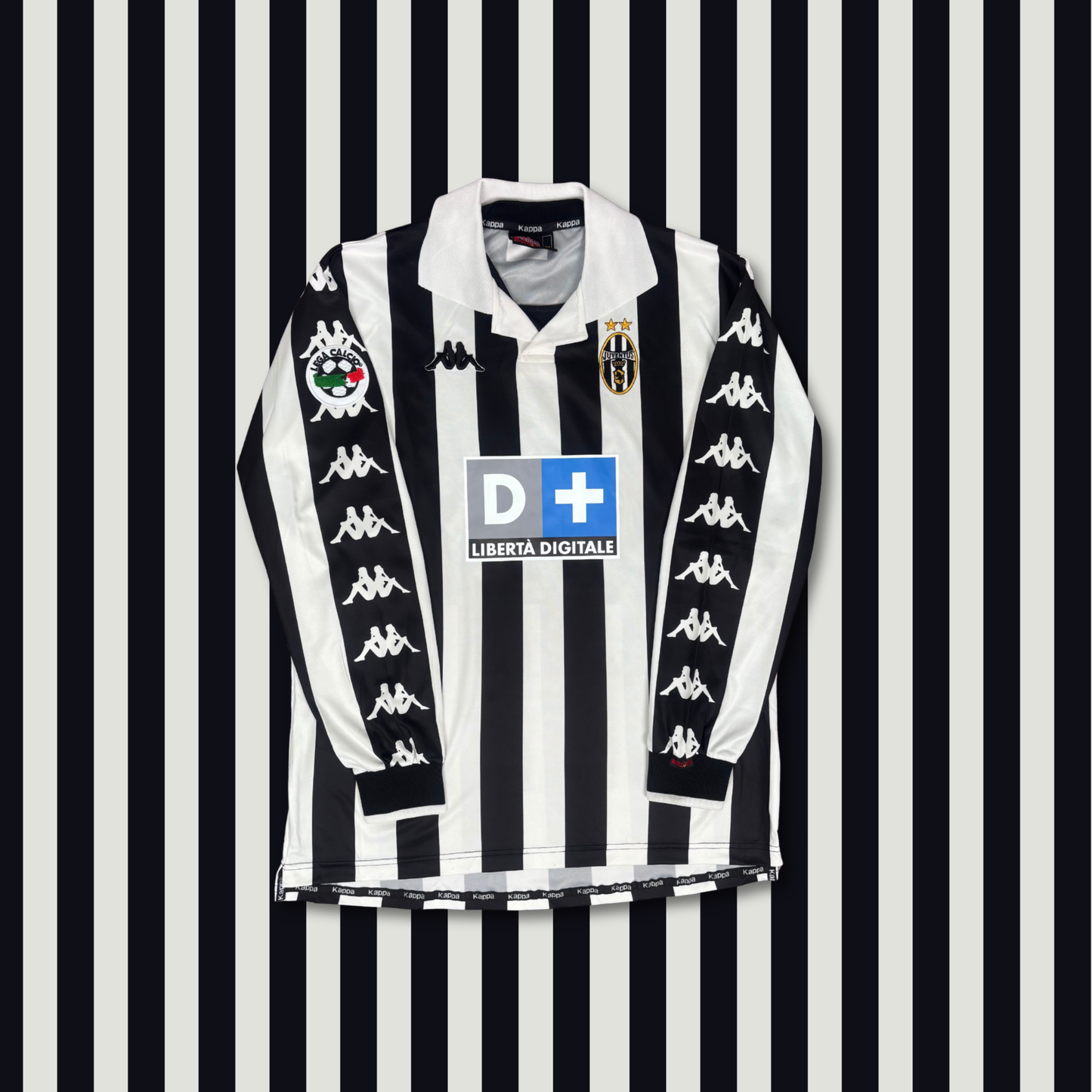 1999/00 Juventus Home Longsleeve Shirt - Zidane - L