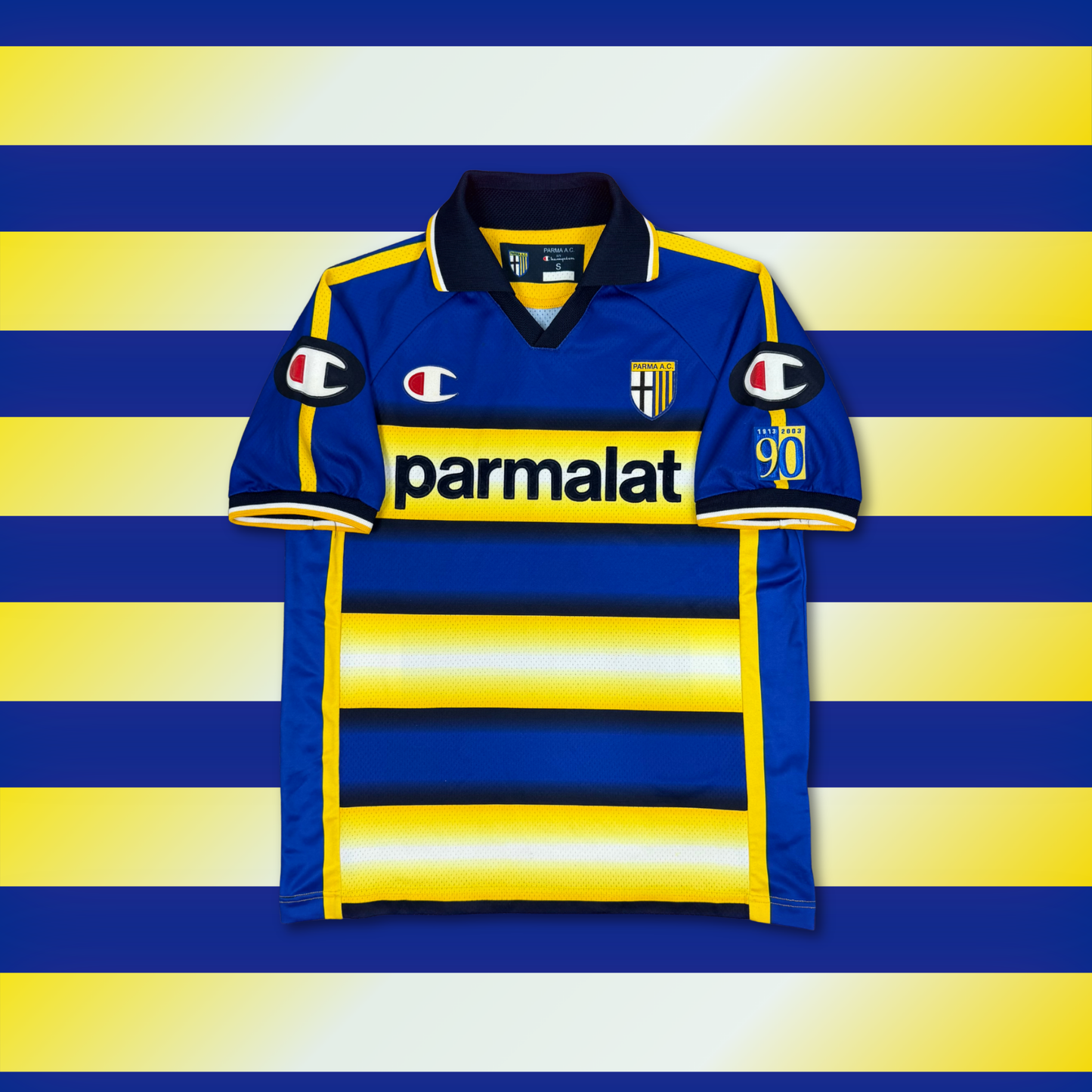 2001/02 Parma Home Shirt - Adriano - S