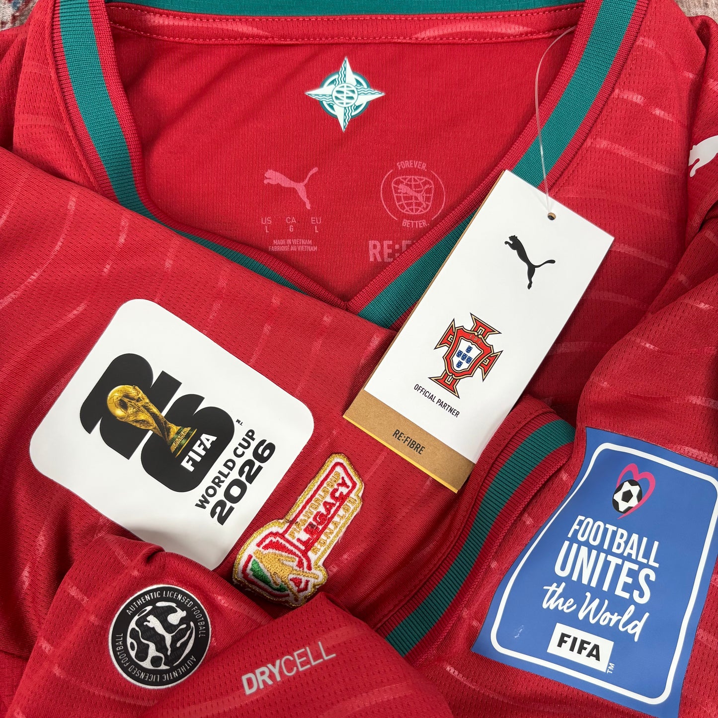 2026/27 Portugal Home Shirt - Cristiano Ronaldo - New with Tag - L