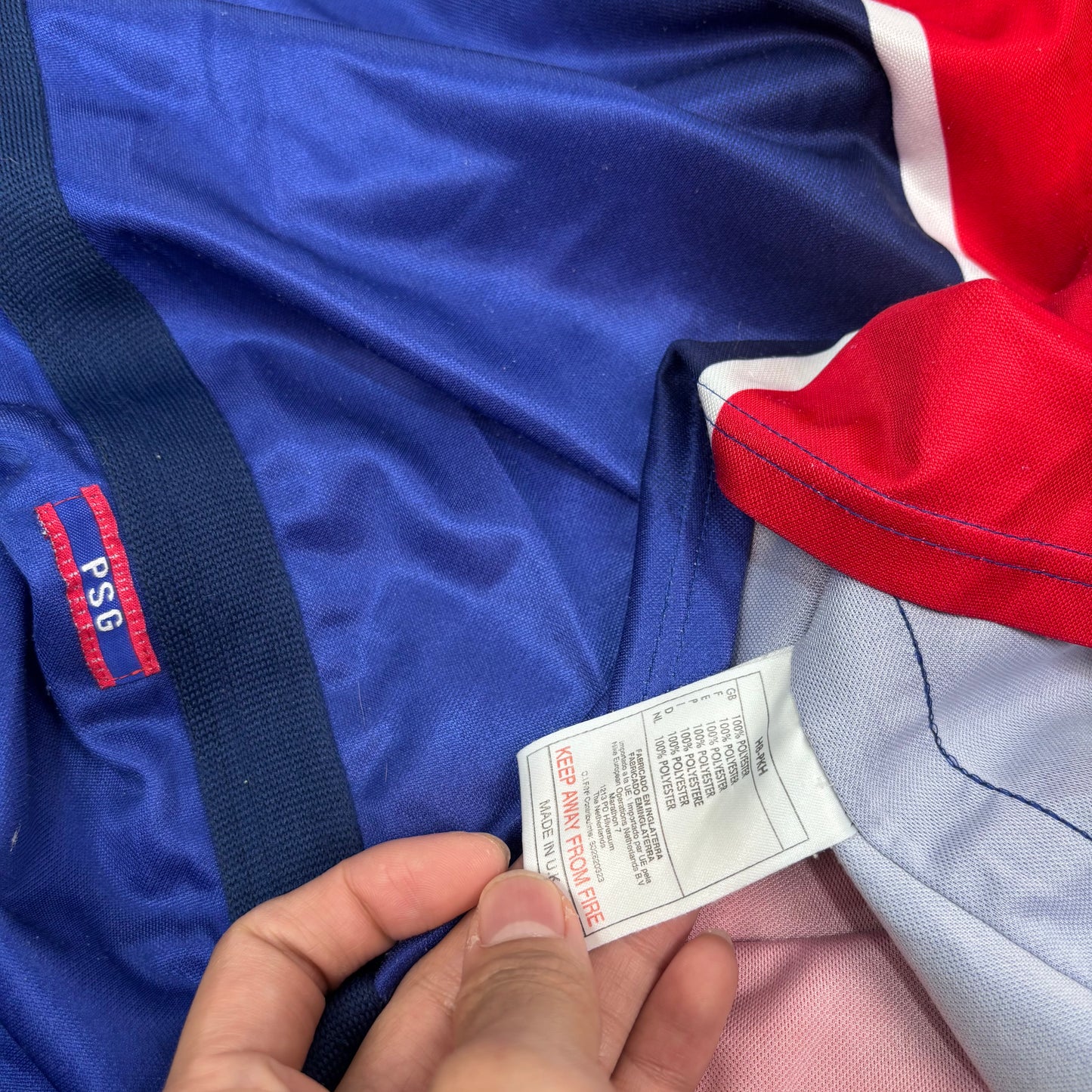 1998/99 Paris Saint Germain Home Shirt - Okocha - L