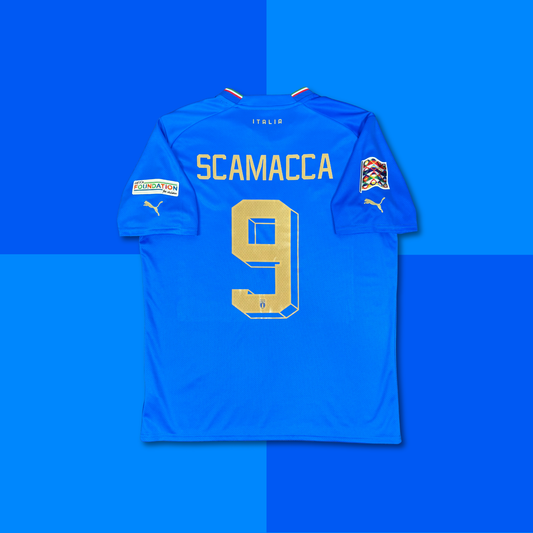 2022/23 Italy Home Shirt - Scamaca - L