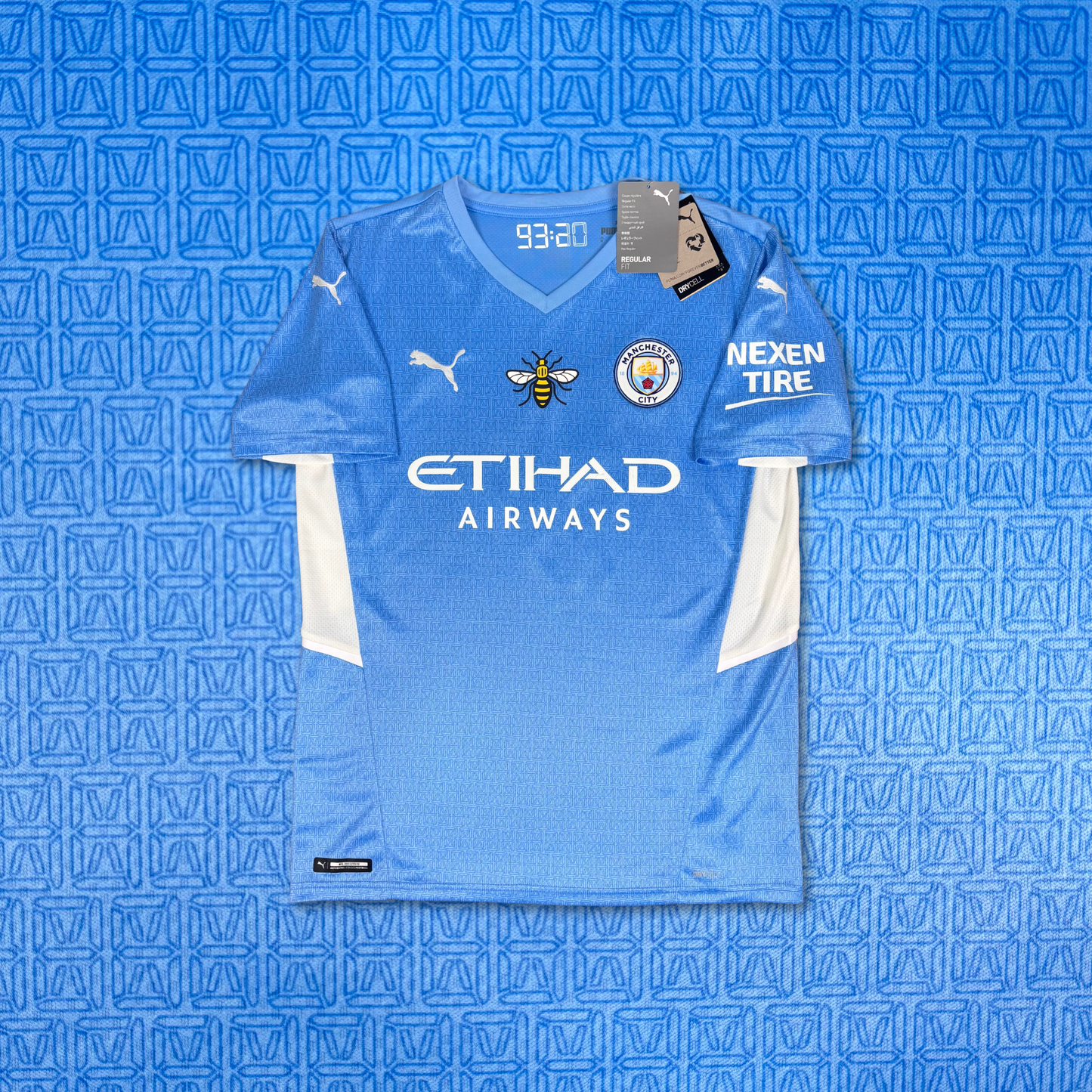 2021/22 Manchester City Home Shirt - Gabriel Jesus - M - New with Tag